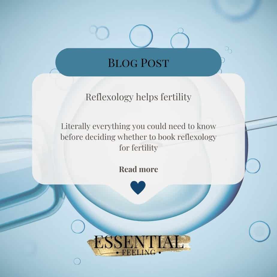 Reflexology for fertility near me Essential Feeling